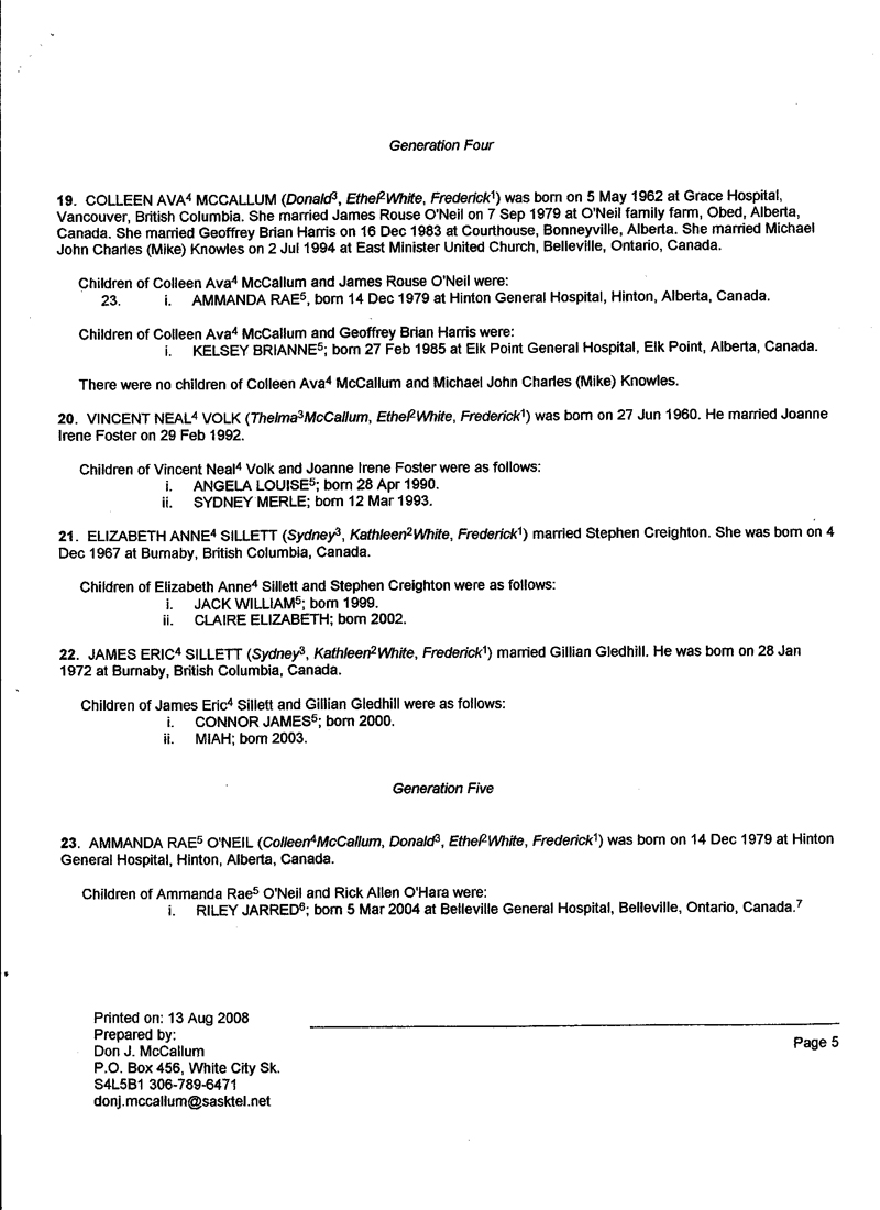 Frederick White (page 5)