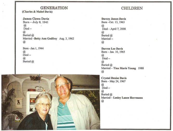 James Clews Davis (page 1)