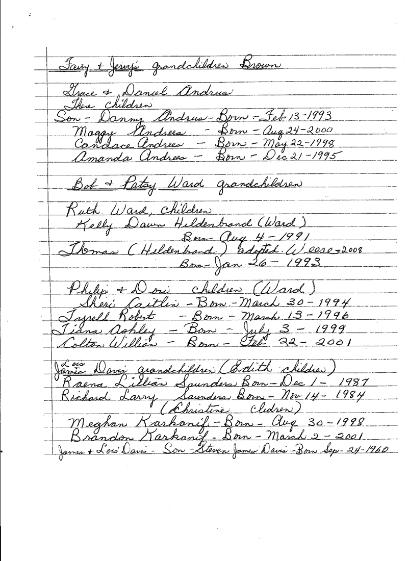 Arthur and Fay Davis (page 2)