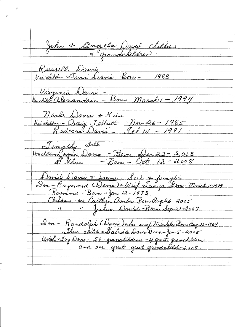 Arthur and Fay Davis (page 3)