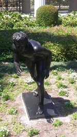 Bronze Statue of The Runner