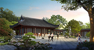 The new Chinese Gardens and Exhibits
