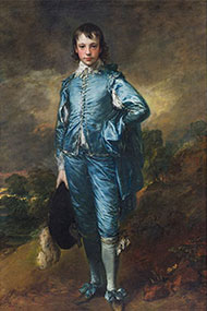The Blue Boy painting, 1779, by Thomas Gainsborough